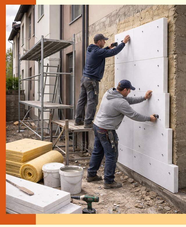 Утепление таунхауса с гарантией комфорта в Тихвине