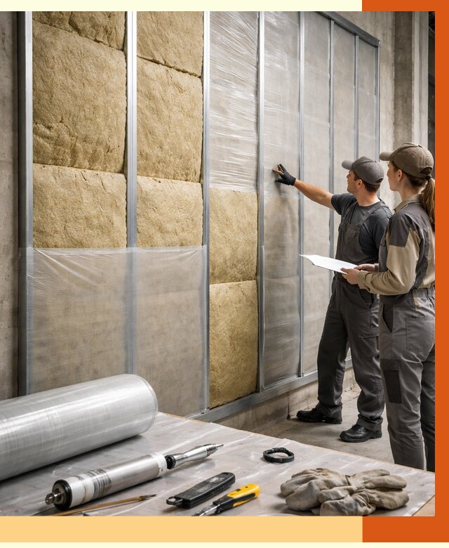 Утепление склада химсырья в Тихвине от 4918 руб. под ключ | ТепломастерТхв