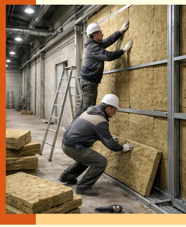 Утепление цеха под ключ в Тихвине с гарантией качества