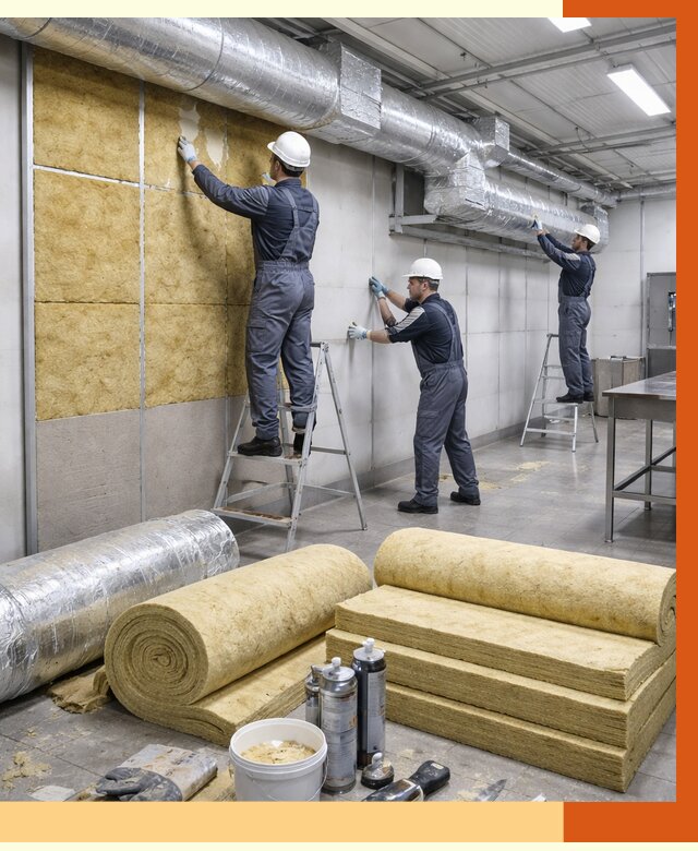 Утепление пищевого цеха в Тихвине от 13660 руб./м² — комплексно под ключ | ТепломастерТхв