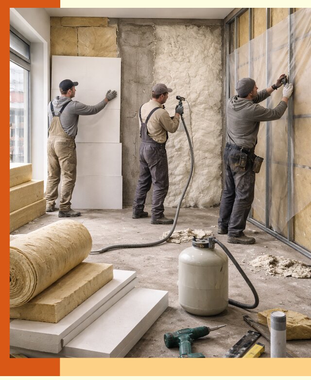 Утепление магазина в Тихвине: комплексные решения по теплоизоляции