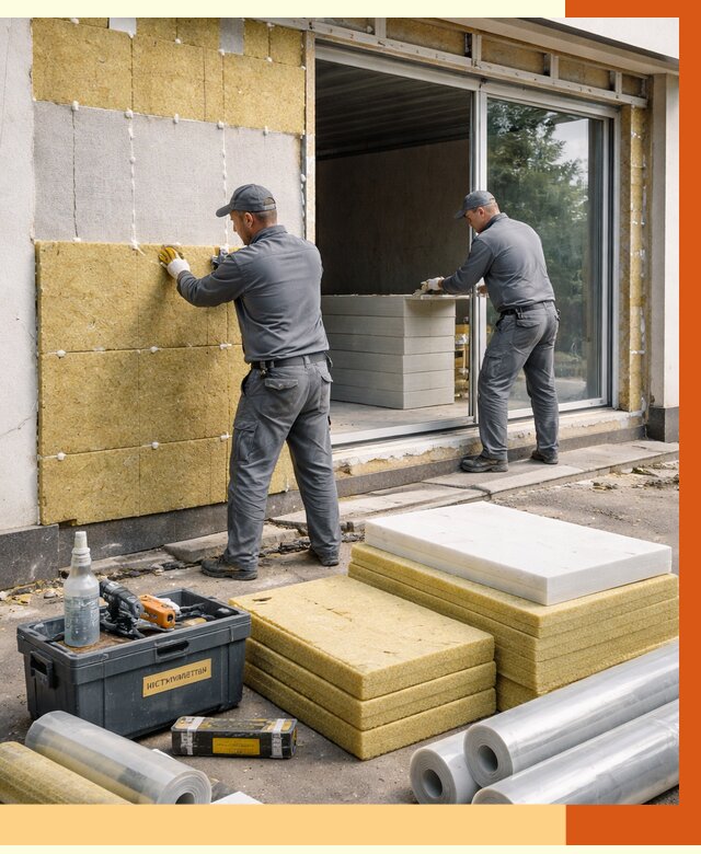 Утепление торгового павильона в Тихвине от 15846 руб./м² под ключ | ТепломастерТхв