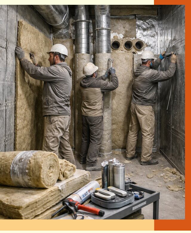 Утепление венткамеры в Тихвине под ключ от 1585 руб. — профессионально | ТепломастерТхв