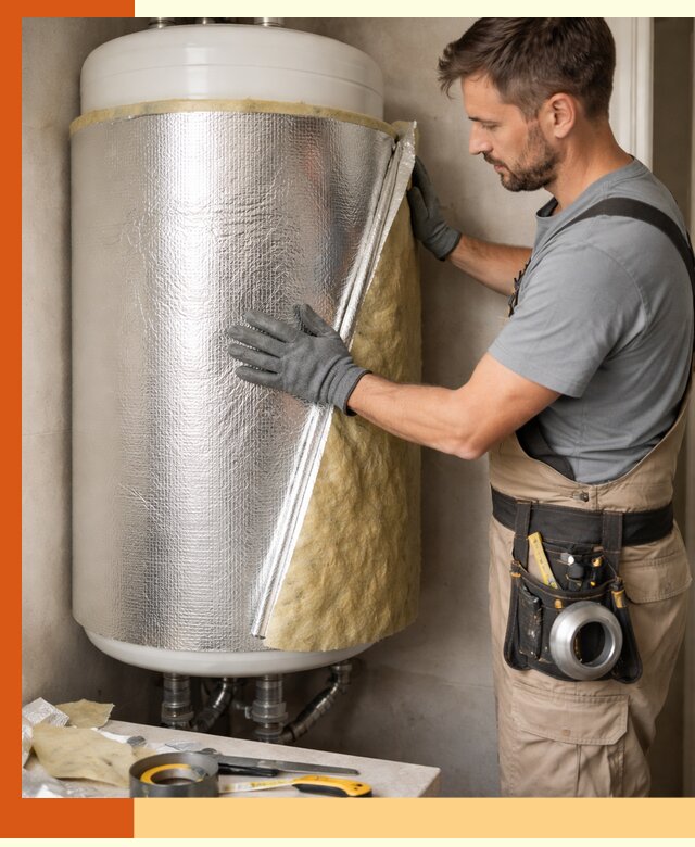 Утепление бойлера в Тихвине для снижения теплопотерь и экономии энергии