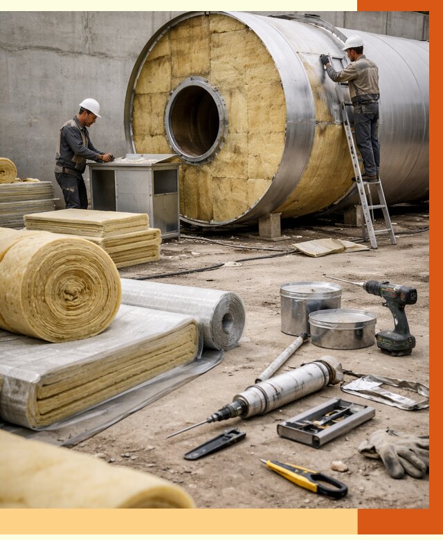 Утепление резервуара с топливом в Тихвине от 30052 руб. под ключ | ТепломастерТхв