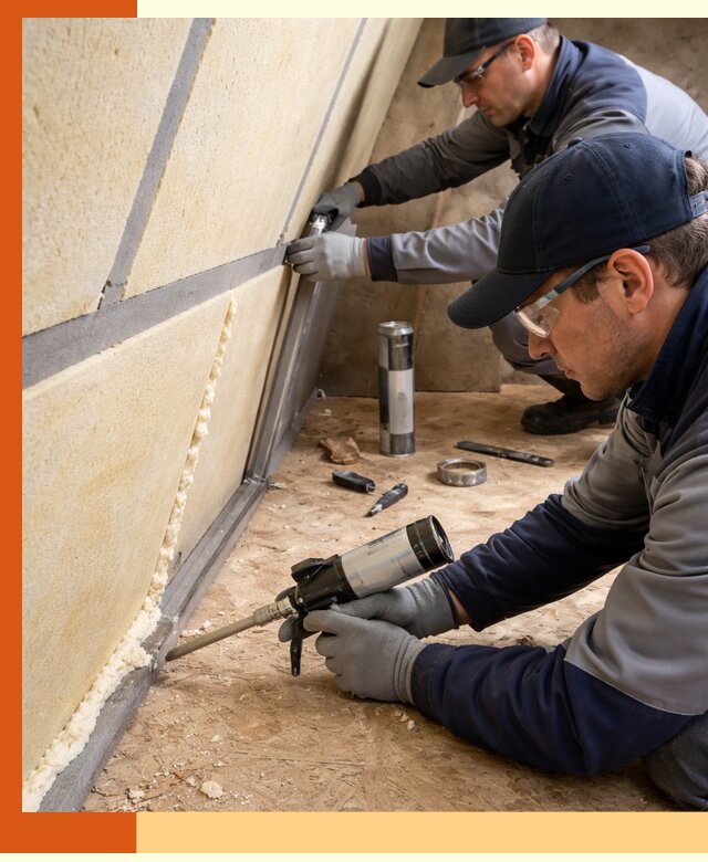 Герметизация стыков ППУ в Тихвине — надежное уплотнение швов