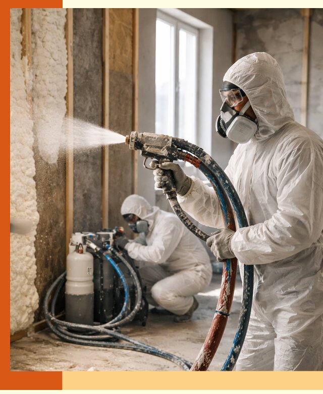 Пенополиуретан напыление для утепления зданий в Тихвине