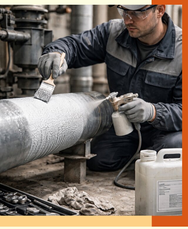 Утепление оборудования жидкой теплоизоляцией в Тихвине от 4918 руб. | ТепломастерТхв