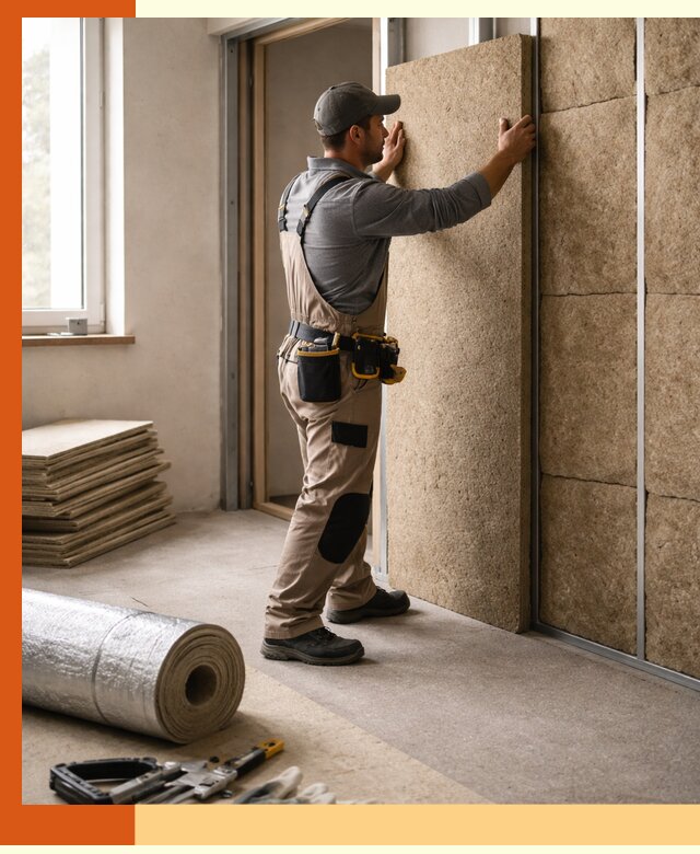 Шумоизоляция дома в Тихвине — комплексная защита от шума