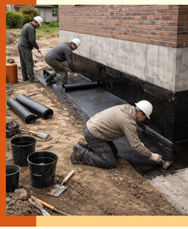 Гидроизоляция фундамента в Тихвине: надежная защита строений