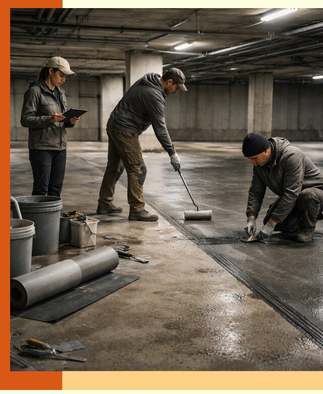 Гидроизоляция паркинга в Тихвине: качественная защита зданий