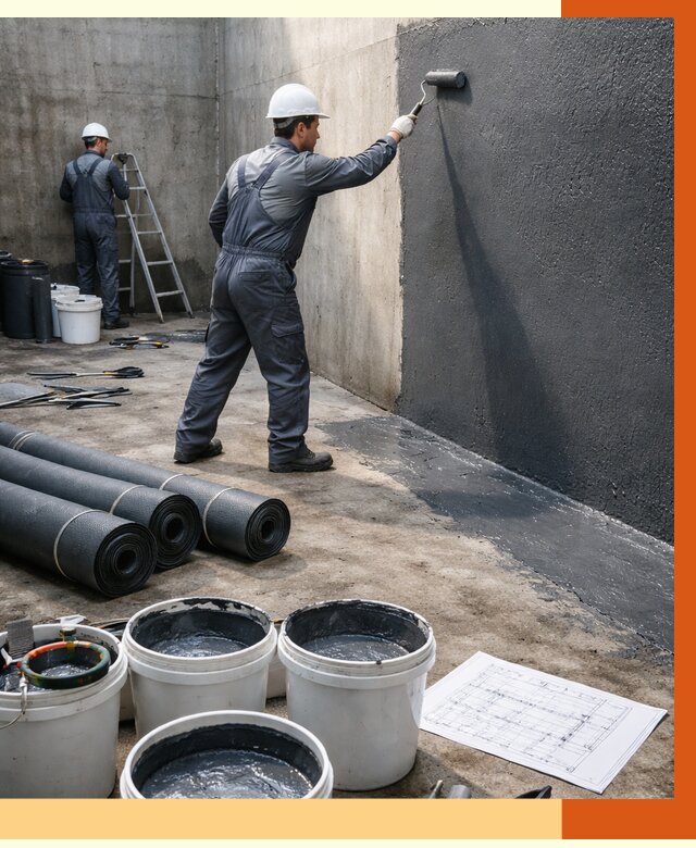 Гидроизоляция резервуара в Тихвине от 131136 руб. под ключ | ТепломастерТхв