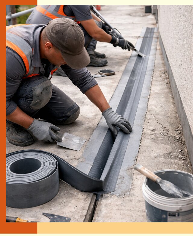 Гидроизоляция деформационного шва в Тихвине профессионально и надежно