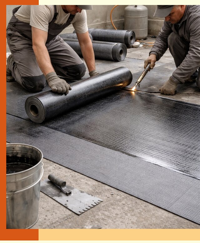 Монтаж гидроизоляционной мембраны в Тихвине для зданий и конструкций