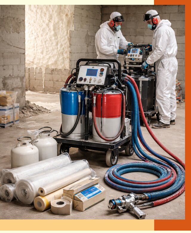 Аренда установки для напыления ППУ в Тихвине от 38248 руб. | ТепломастерТхв