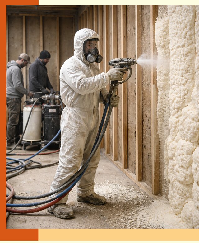 Обучение напылению ППУ: курсы для специалистов в Тихвине