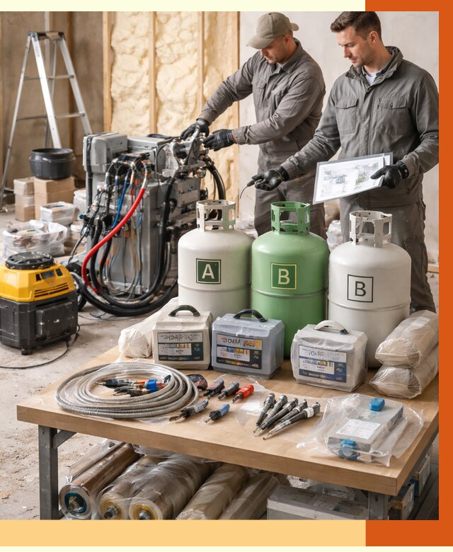 Продажа компонентов ППУ с консультацией в Тихвине от 4590 руб. | ТепломастерТхв